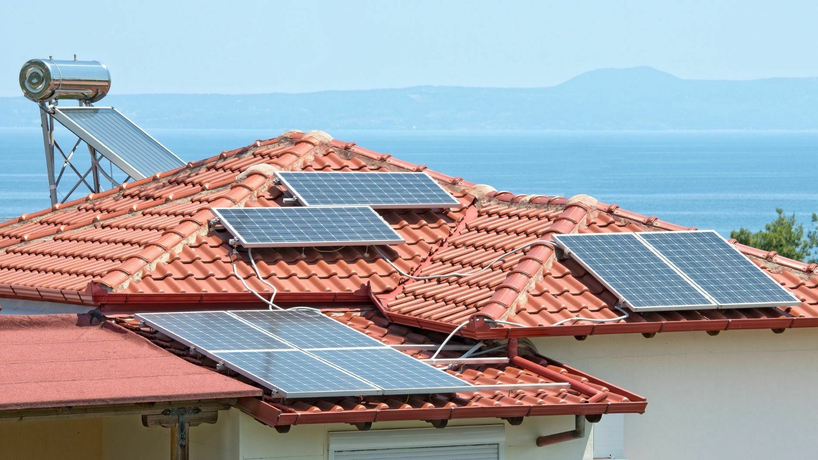 Rooftop solar power unit