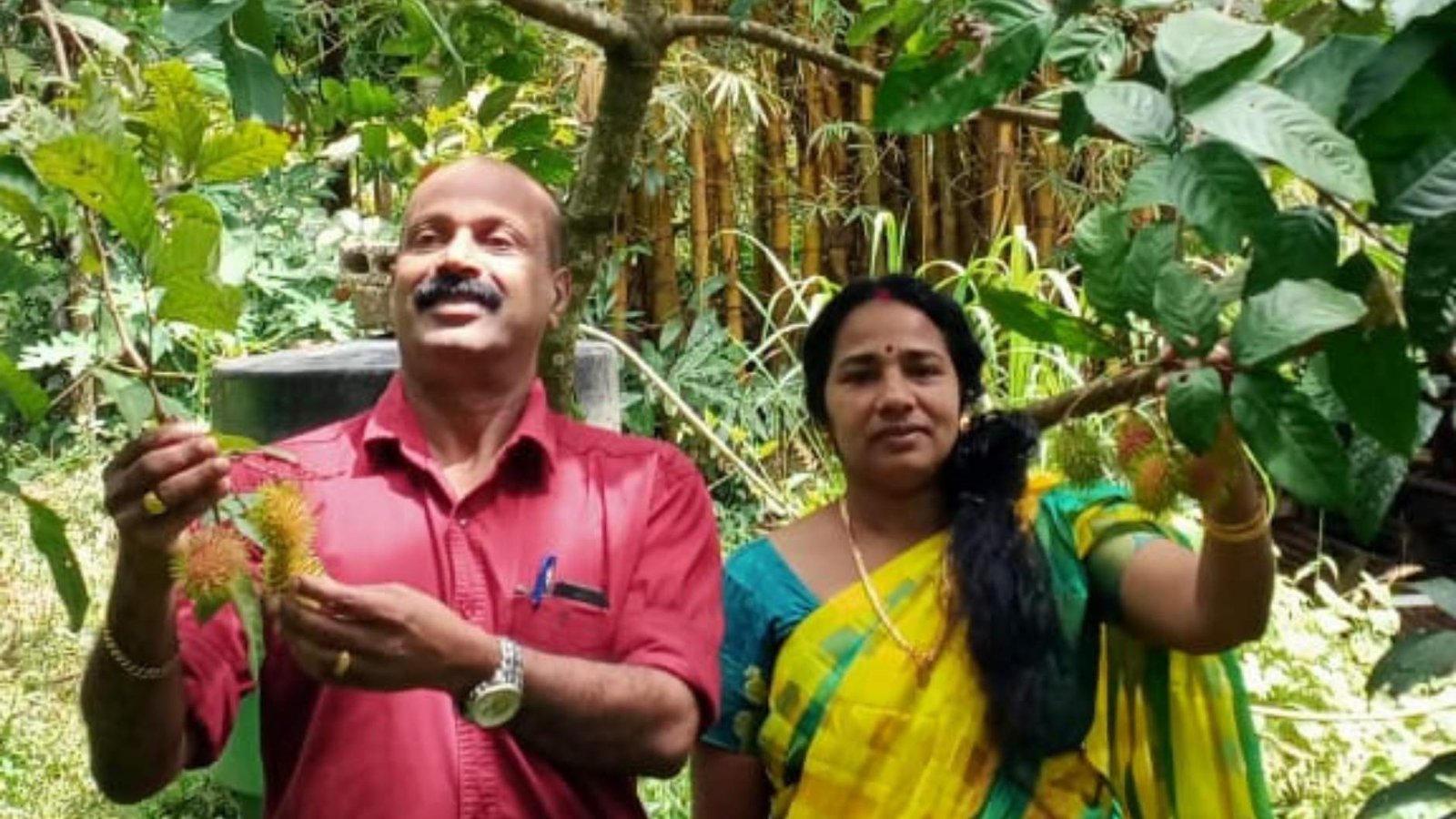 Bulbendran and his wife Sujatha