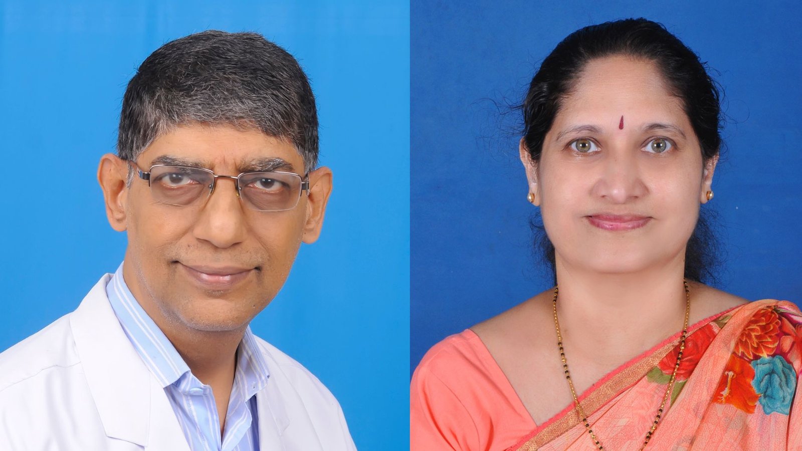 Dr S R Narahari and Dr K S Prasanna of Institute of Applied Dermatology in Kasargod, Kerala