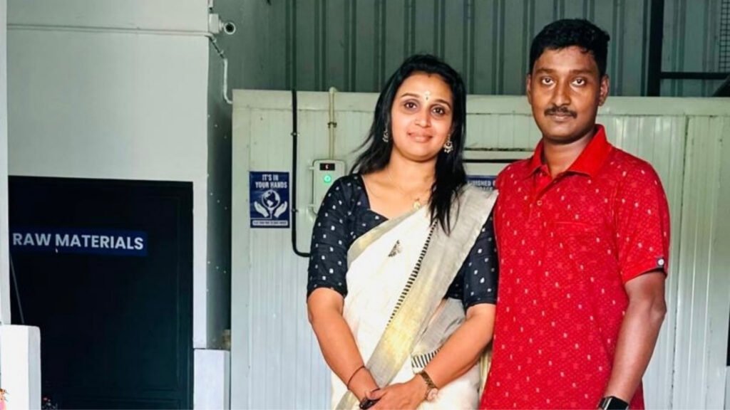 Anoop K S and Athira