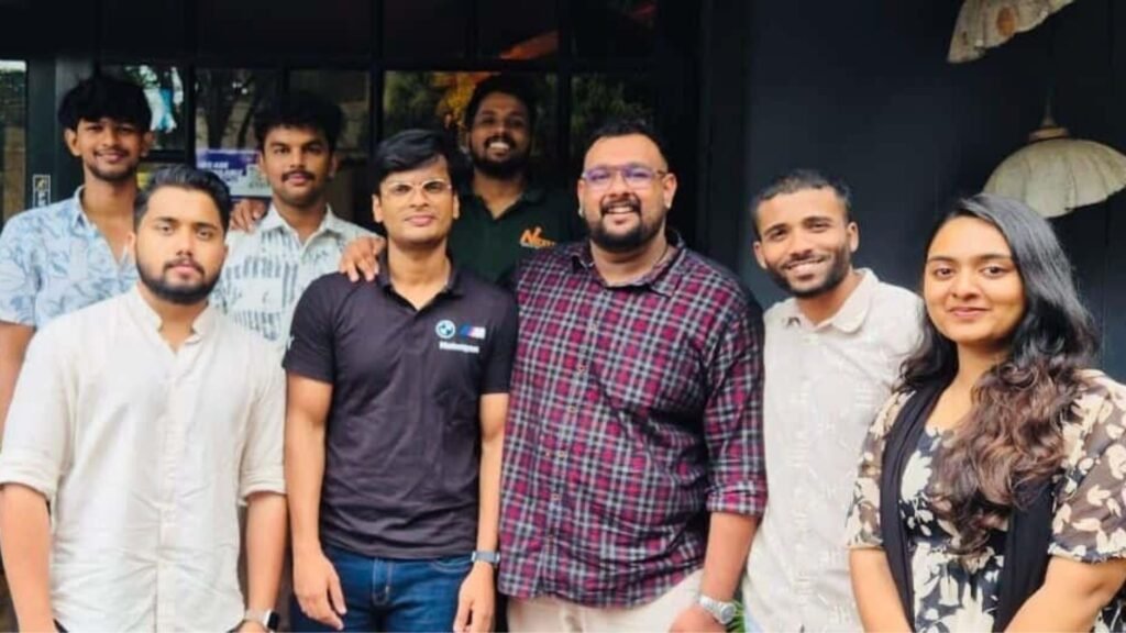 Mathews Martin along with his team members of Plenti.